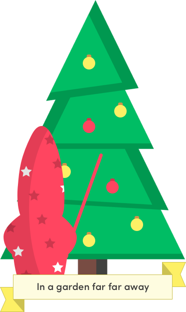 In a garden far far away